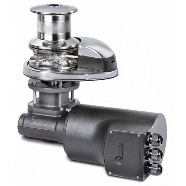 Quick20DP22012v201000wt20with20Drum20for20chain206mm Windlass Quick Prince DP2 1000W-D 12v - With Drum - 8mm Chain