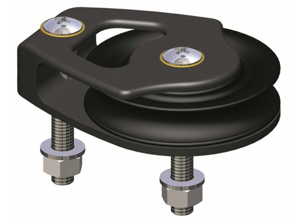 Single Cheek Block Antal 60mm for lines up to 12mm