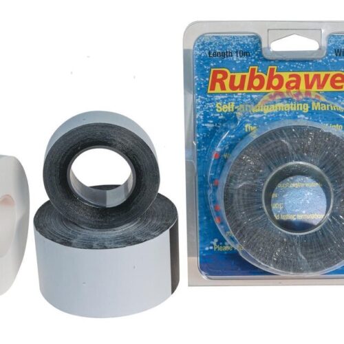 Rubbaweld auto amalgamating tape 100mm x 3 mt Black