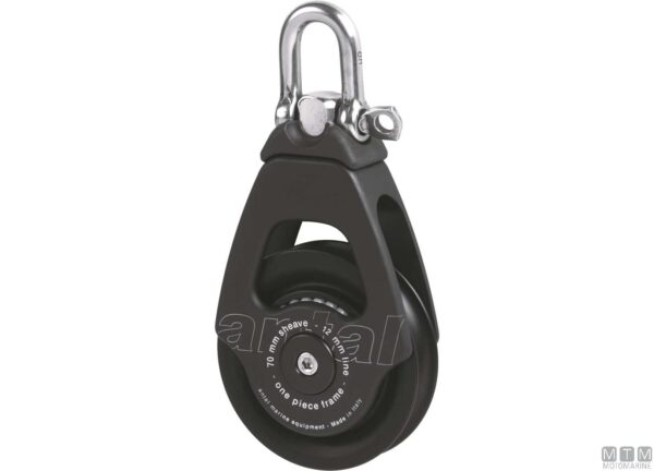Singolo20Antal Pulley Antal simple 60mm up to 12mm lines