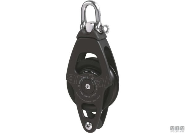 Pulley Antal Single with Becket 60mm for 12mm lines