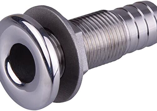 Stainless20Steel20Drainage20Thru-hull20Fitting1 Stainless Steel Drainage Thru-hull Fitting 1 1/2" x 45 mm