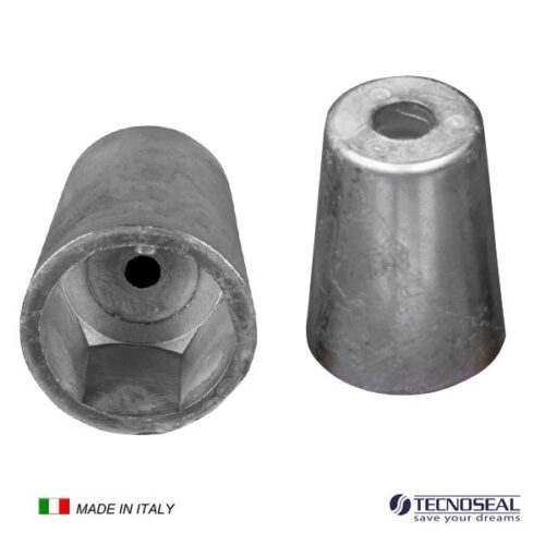 hexagonal Hexagonal Ogive Anodes for 22-25 mm shaft