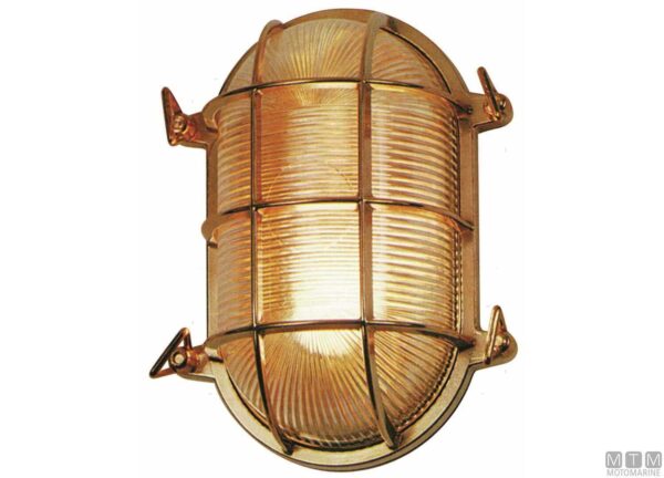 in20Ottone Polished Brass Oval Lamps 262 x 195 mm