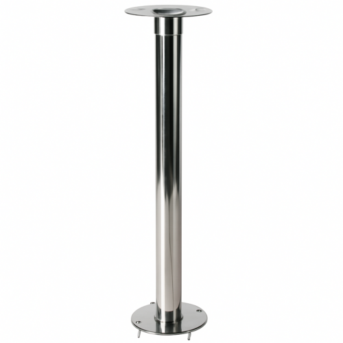 Stainless Steel Table Pedestal 50mm x H70cm ( base 16cm)