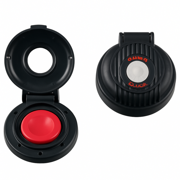 Foot Switch Up-Down 12/24V Black Pair