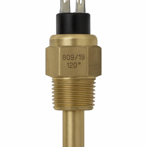 product-111136-20260614124251 Temperature sender 40-120 grades 1/2" x 14 NPTF 1 Pole+Alarm ( VDO 323-803-001-019D)
