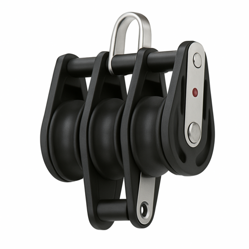 product-112359-20260613143022 Pulley Triple with Becket Sprenger 28mm for lines up to 8mm