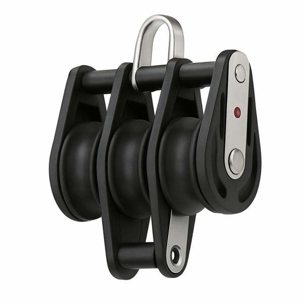 product-112359-20260613143022 Pulley Triple with Becket Sprenger 28mm for lines up to 8mm