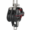 product-112361-20260614151719 Sprenger Pulley Triple Swivel with Cam Cleat and Becket 28mm for 8mm lines
