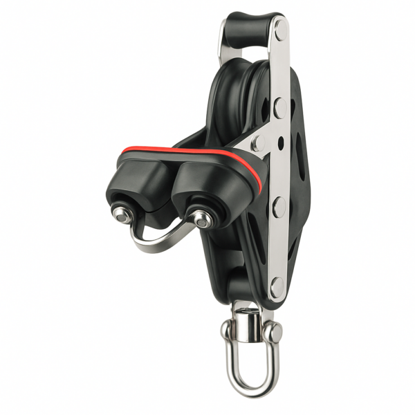 product-112373-20260613142704 Sprenger Fiddle Pulley with Cam Cleat and Becket 36mm up to 10mm lines