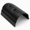 product-112831-20260613144722 Black plastic end cap for fendering profile H56