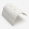 product-112833-20260613144421 White plastic end cap for fendering profile H56