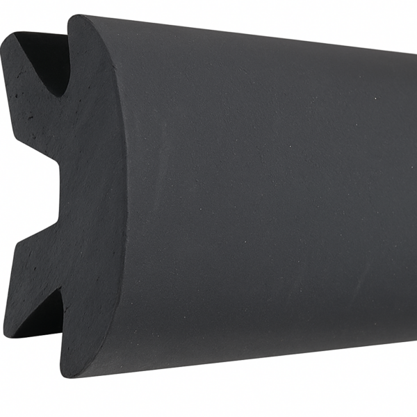 product-112833-20260619021939 White plastic end cap for fendering profile H56
