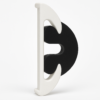 product-112833-20260619022025 White plastic end cap for fendering profile H56
