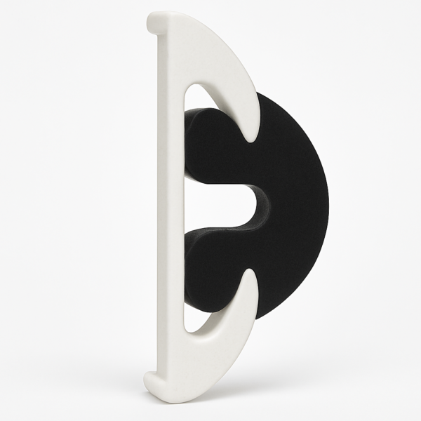 product-112833-20260619022025 White plastic end cap for fendering profile H56