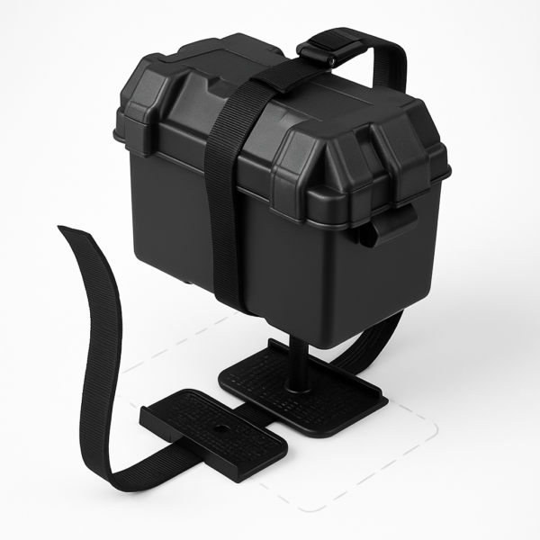 product-112991-20260619021612 Battery and tanks fixing plate with straps
