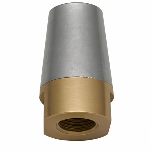 product-113898-20260619020350 Complete Ogive Anode with Threaded Brass Base for Shaft 40mm