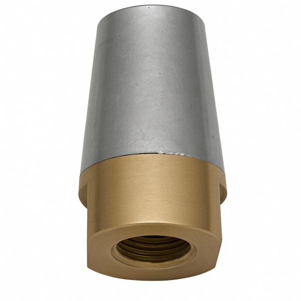 product-113898-20260619020350 Complete Ogive Anode with Threaded Brass Base for Shaft 40mm