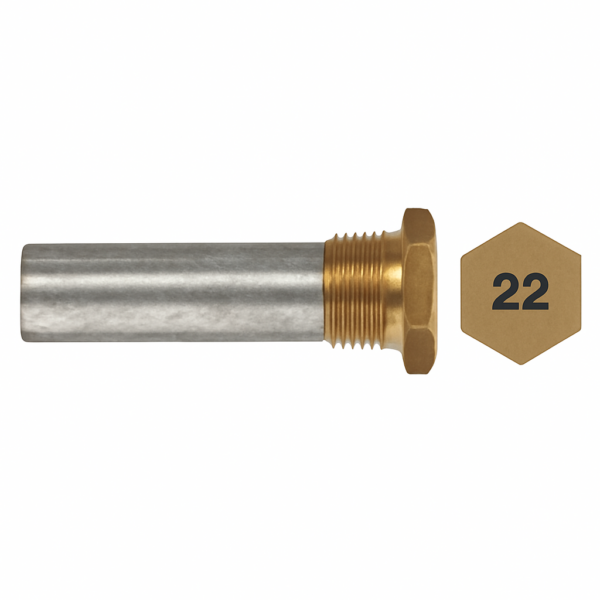 product-114292-20260619015820 Engine Anode Cummins with Brass cap (16x50mm)
