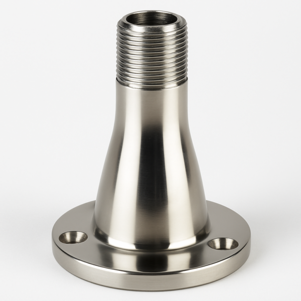 Stainless Steel Base Glomex for Antennas 70 x H100mm