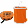 Folding Nautical Bucket Orange 11lt