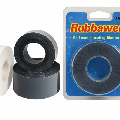 Rubbaweld autoamalgamating tape 25mm x 5 m black