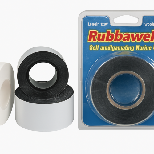 Rubbaweld autoamalgamating tape 25mm x 10 m black