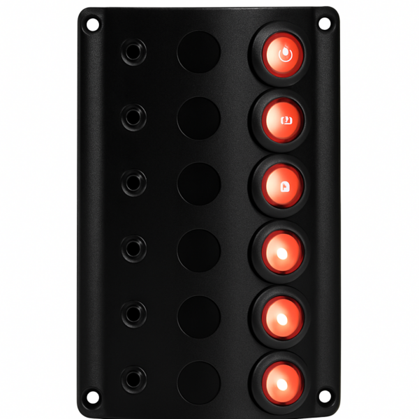 product-115652-20260612145221 Polyurethane Electric Panel with 6 Led Switches 100 x H160mm