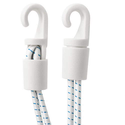 product-115687-20260612144538 Automatic Shock Cord Hooks Rope 8mm White