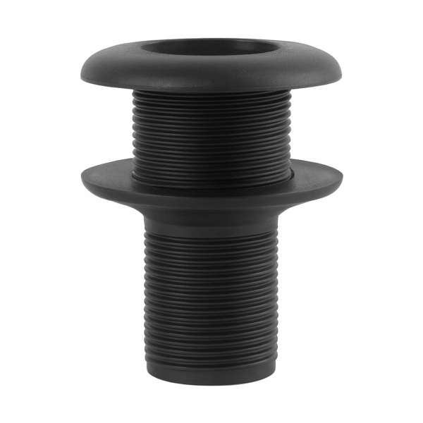 Black Thru-hull for 35mm hose