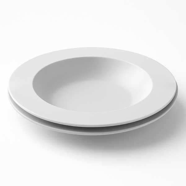 product-116742-20260612140539 Set 2 pcs Melamine Dinner Plates 277mm