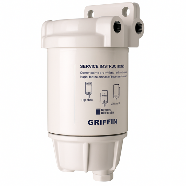Water -Gasoline Separator Filter Griffin GGF35 MAC