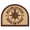 product-117889-20260612131401 Carpet "Welcome on Board" Brown 70 x 50cm