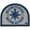 product-117890-20260612131243 Carpet "Welcome on Board" Blue 70 x 50cm