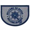 product-117890-20260612131308 Carpet "Welcome on Board" Blue 70 x 50cm
