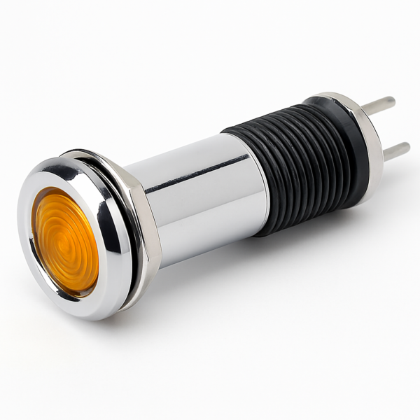 product-118620-20260612125156 Watertight Chromed Brass 12V LED pilot lights YELLOW