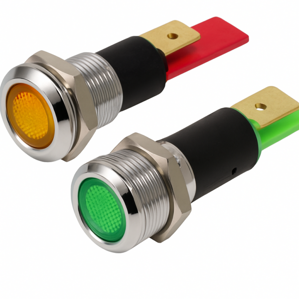 product-118620-20260612125232 Watertight Chromed Brass 12V LED pilot lights YELLOW