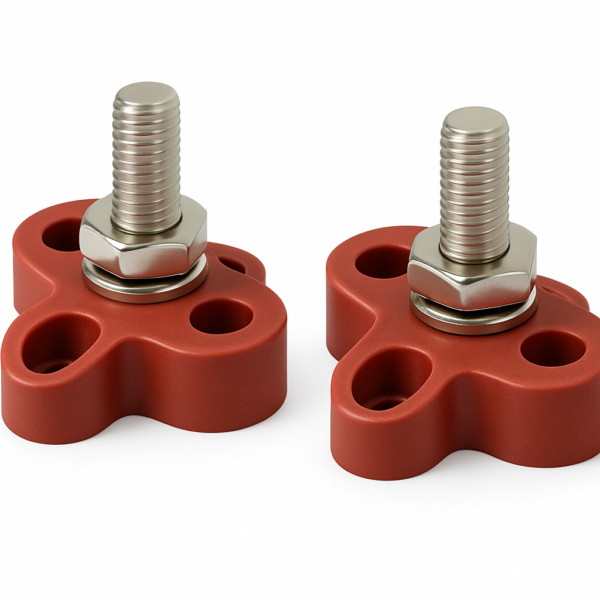 product-119021-20260612122344 Red Terminals with M8 studs for Electric Cables connections