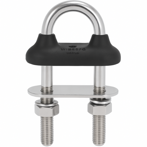 Wichard U-bolts with Rubber sealing gasket D8 x 100mm