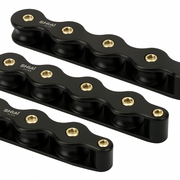 Sailboat Deck Organizers Antal 3 rollers - 14mm