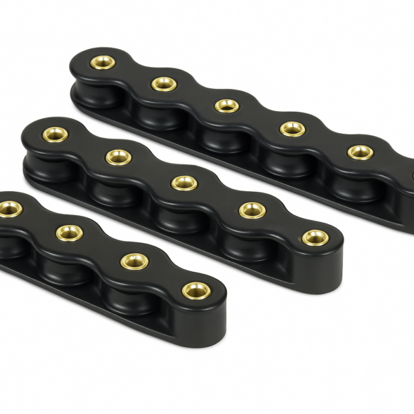 Sailboat Deck Organizers Antal 3 rollers - 14mm
