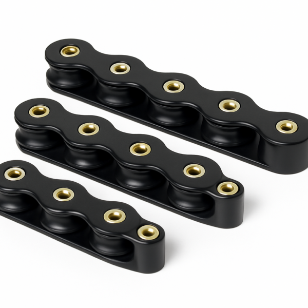 Sailboat Deck Organizers Antal 3 rollers - 14mm