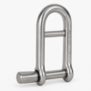 Stainless Shackle Wichard with Bar 8 x 59 mm