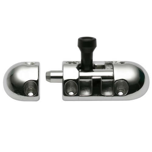product-96189-20260616212857 Smooth Handle Barrel Bolt 85x30mm Chromed Brass