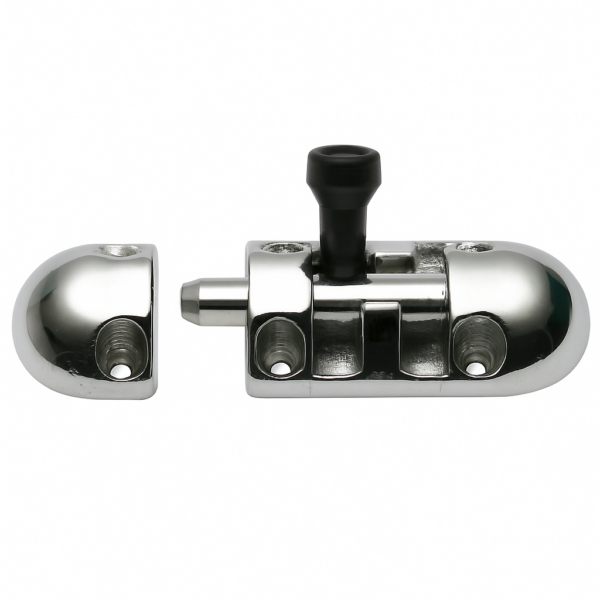 product-96189-20260616212857 Smooth Handle Barrel Bolt 85x30mm Chromed Brass