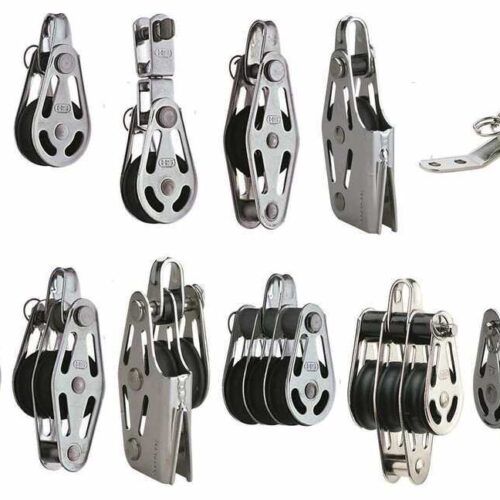 sprenger20inox Stainless Steel Pulley Triple with Becket Sprenger 26mm for lines up to 6mm