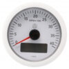 tacho20white Tachometer With Hourmeter VDO View-Line 12V 4000 RPM 85mm White