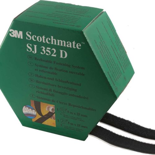 3M Scotchmate Mini Pack Velcro Tape 25 mm x 5 m