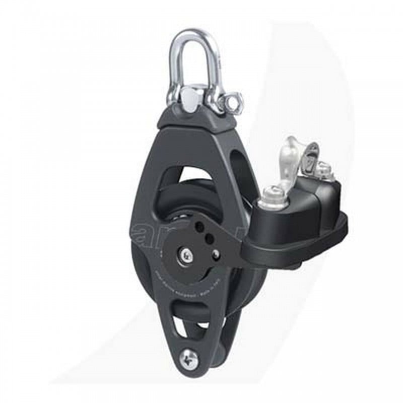 Antal Pulley Single Block with Becket + Cam 50mm ( 10mm line)